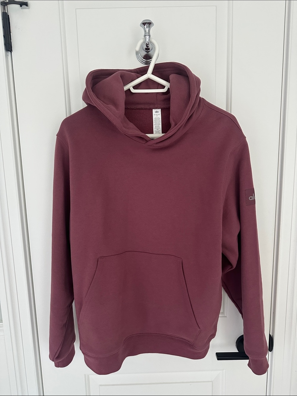 ALO Yoga Mauve Pullover Hoodie - Dusty Plum